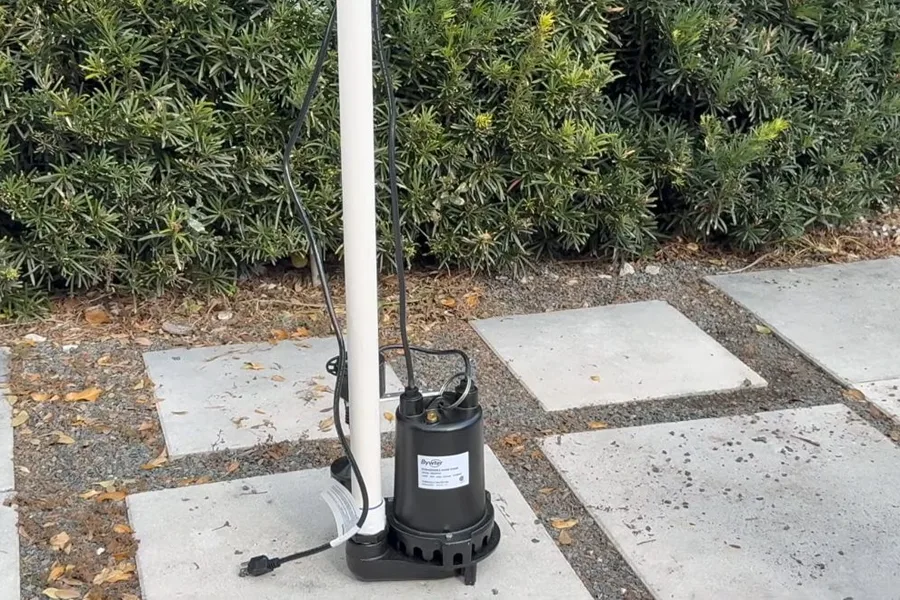 Outdoor pump and pipe setup on a patio showing the Fountain Hills AZ Plumbing Experts service approach